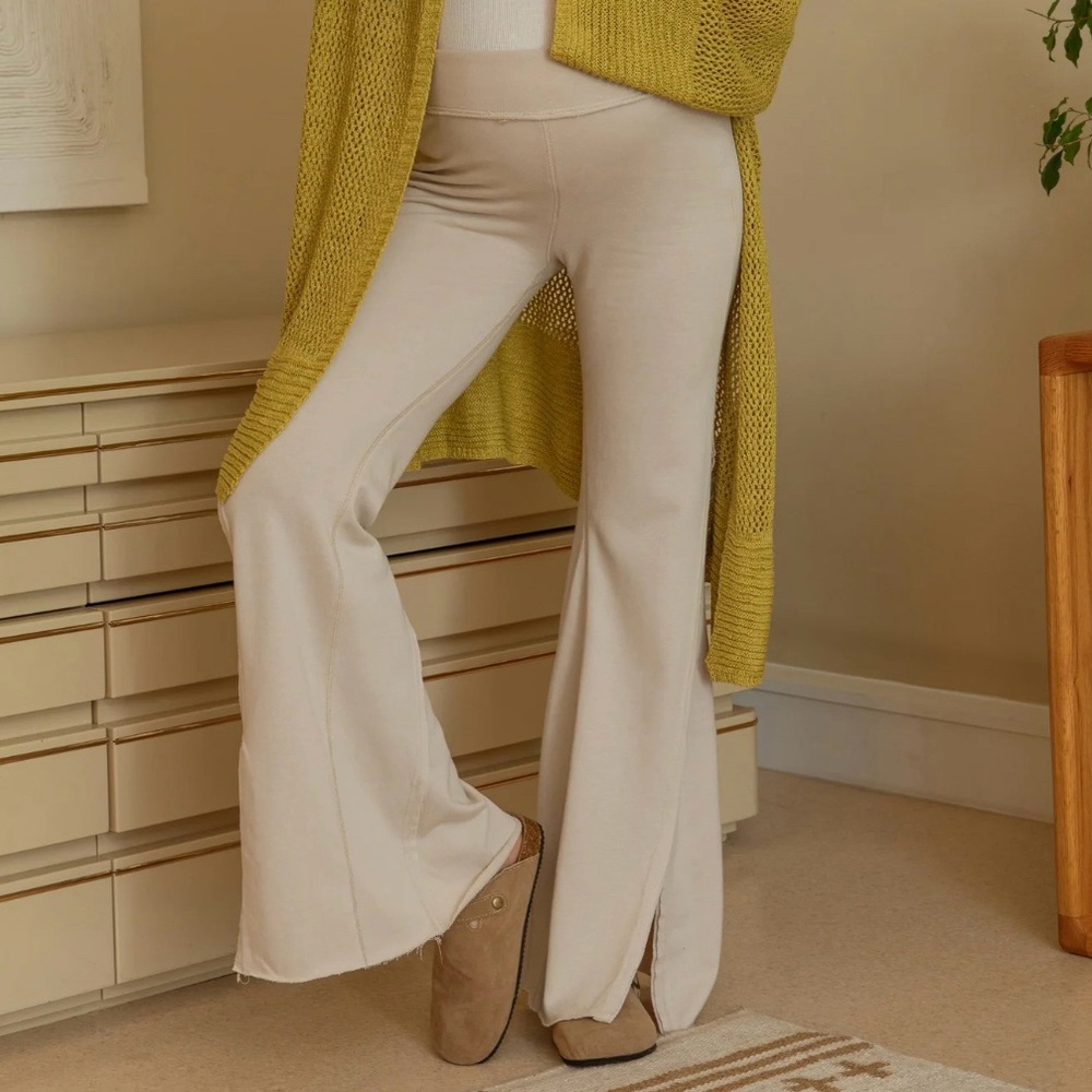 Pinkblush Maternity Terry Flare Pants